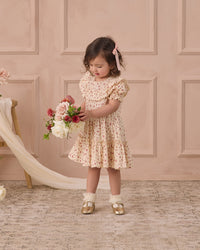 Red Floral Eva Dress