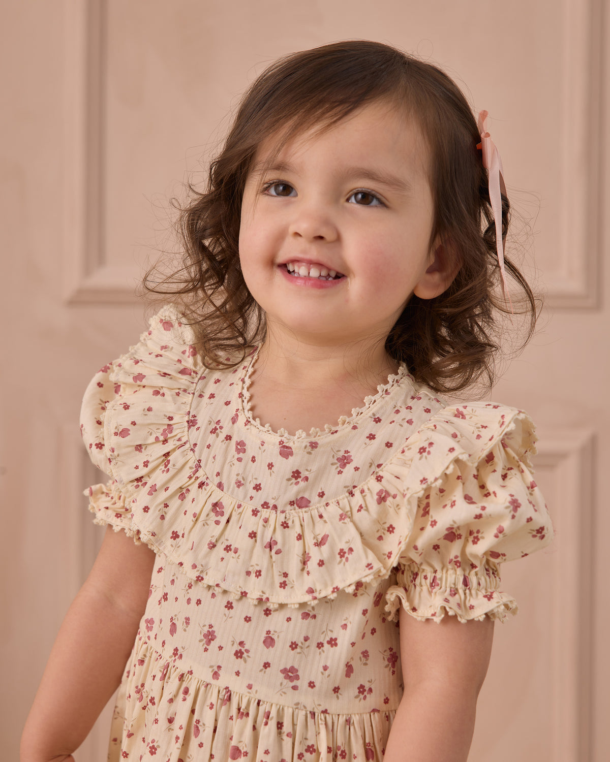 Red Floral Eva Dress