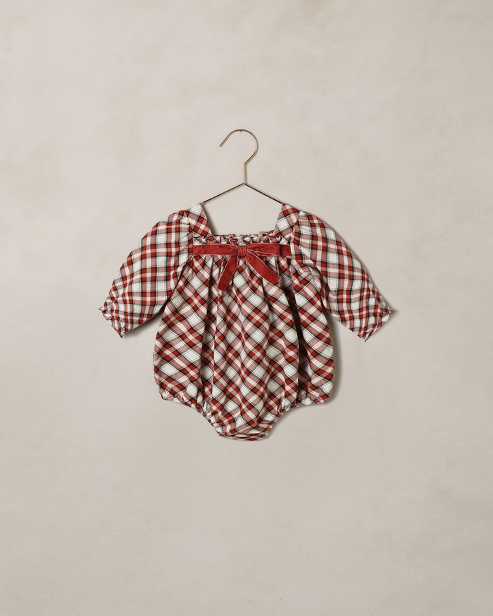 Holiday Tartan Annette Romper