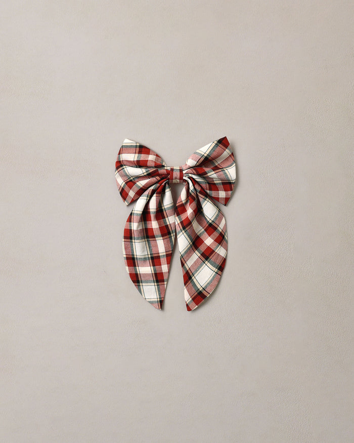 Holiday Tartan Everly Bow