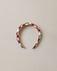 Holiday Tartan Padded Headband