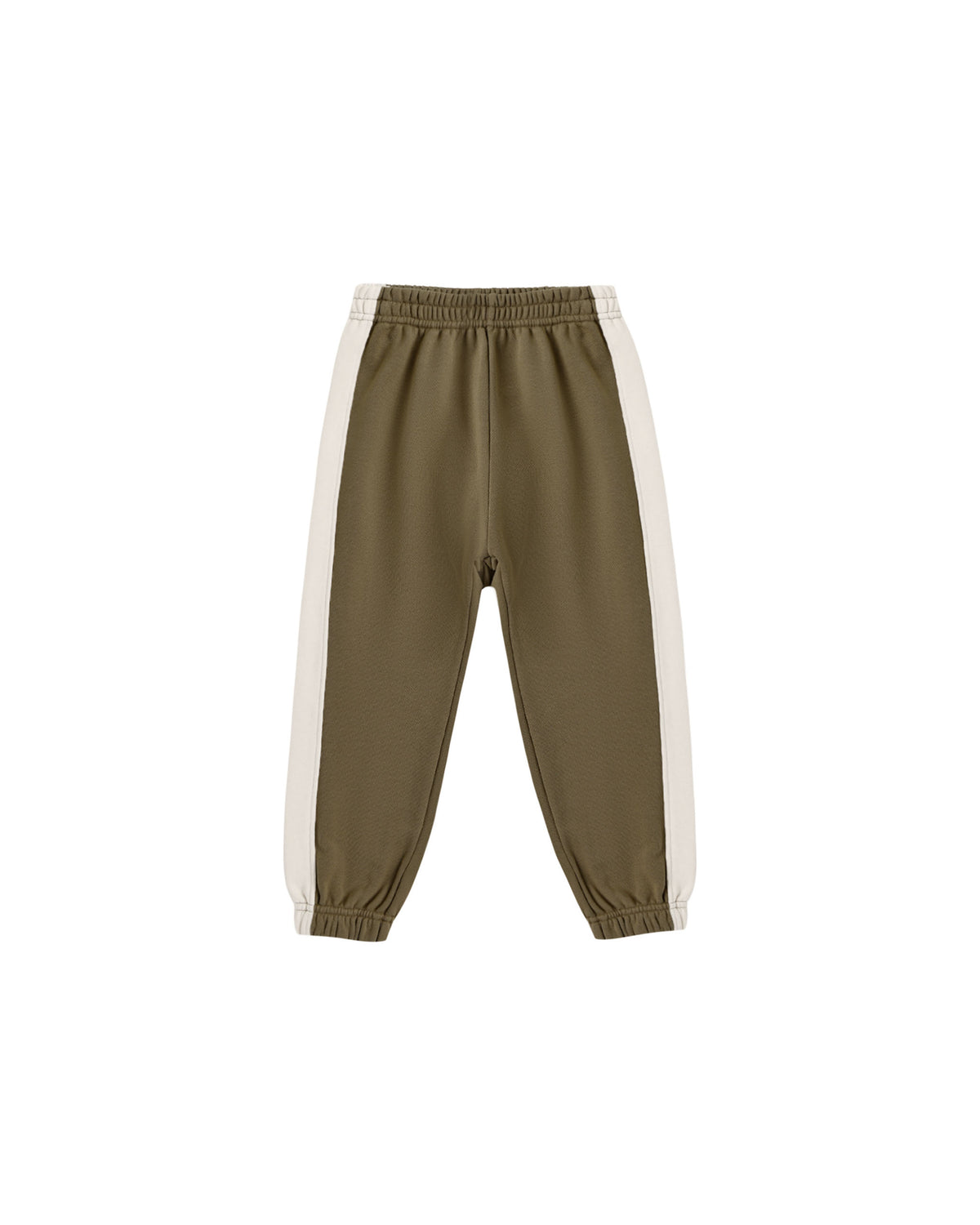 Olive Paneled Sweatpant