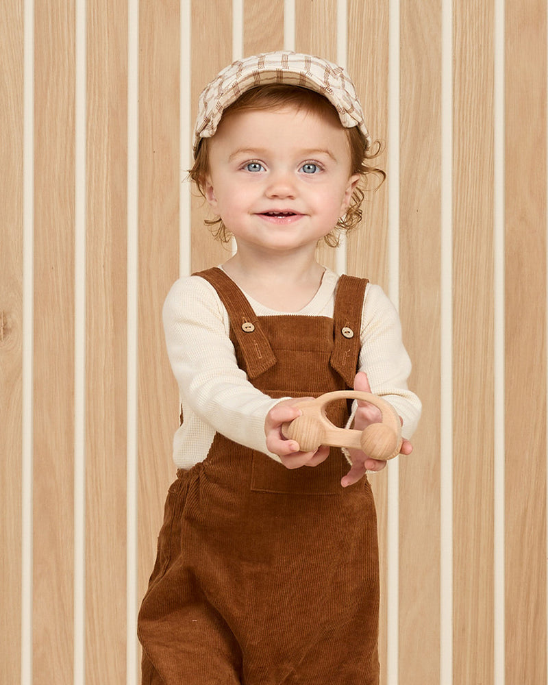 Cinnamon Corduroy Overalls