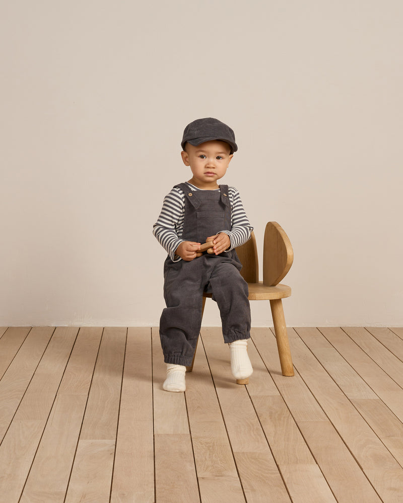 Indigo Corduroy Overalls