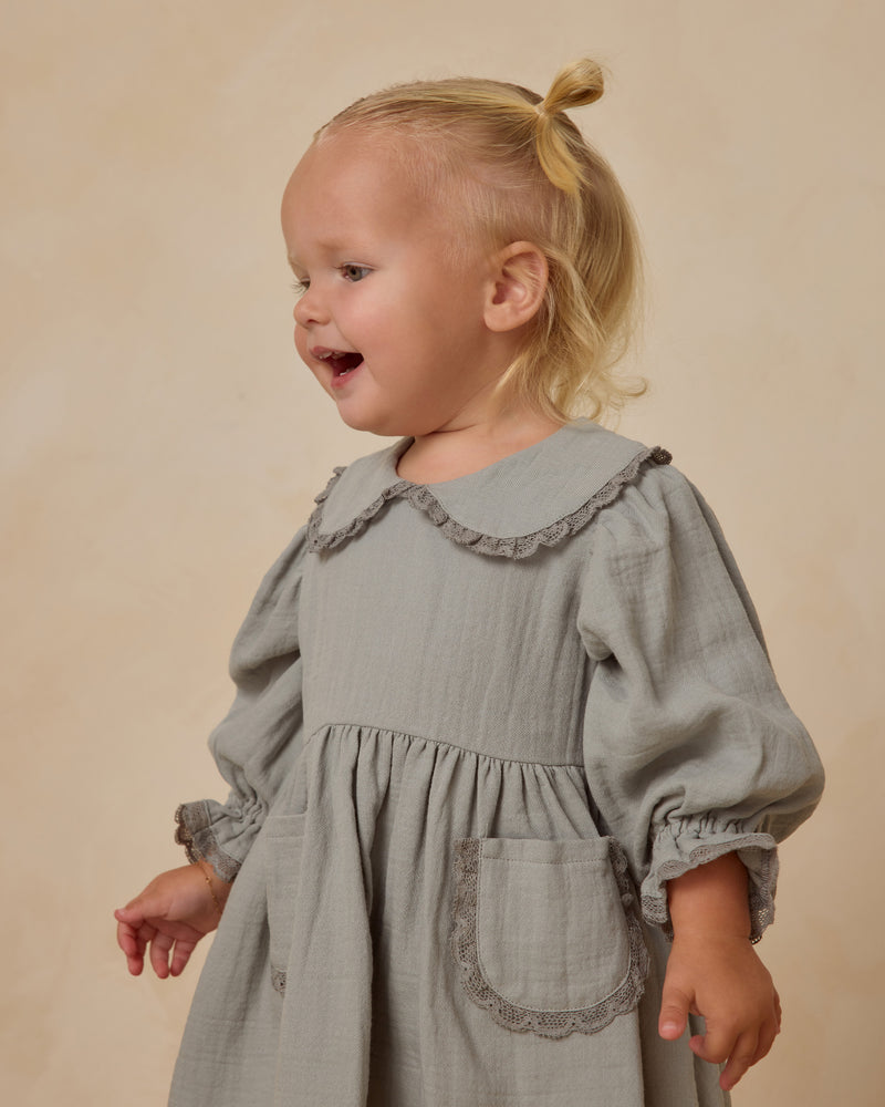 Steel Blue Marisol Dress