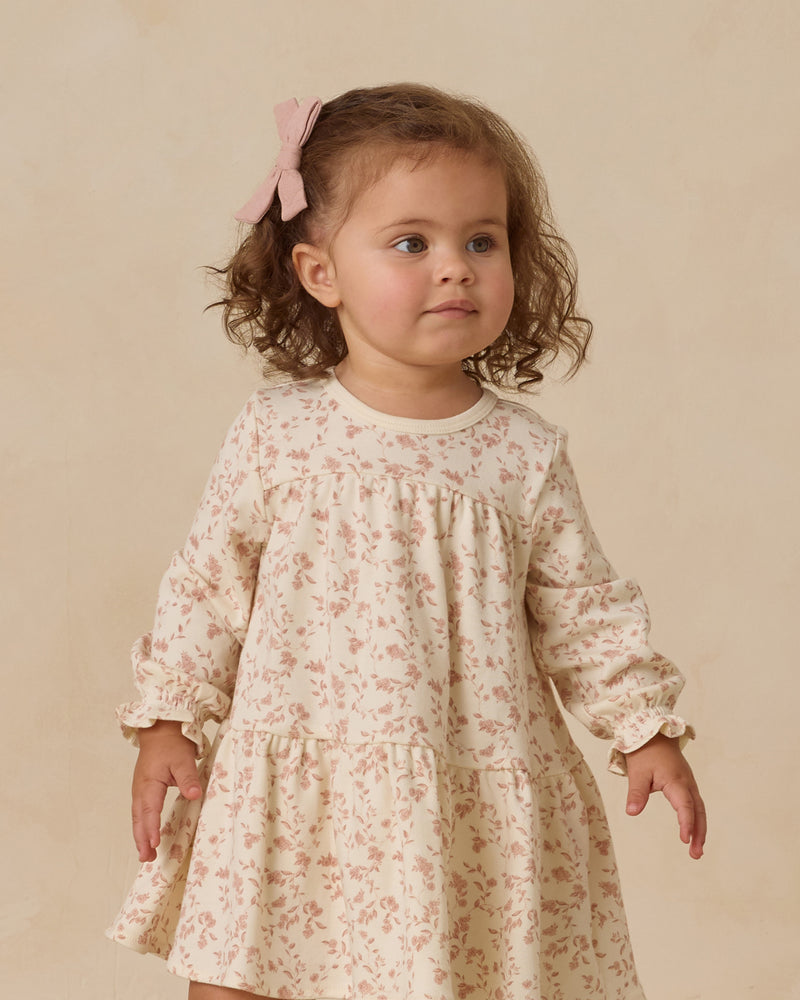 French Garden Tiered Jersey Dress