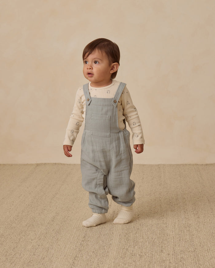 Steel Blue Baby Overall