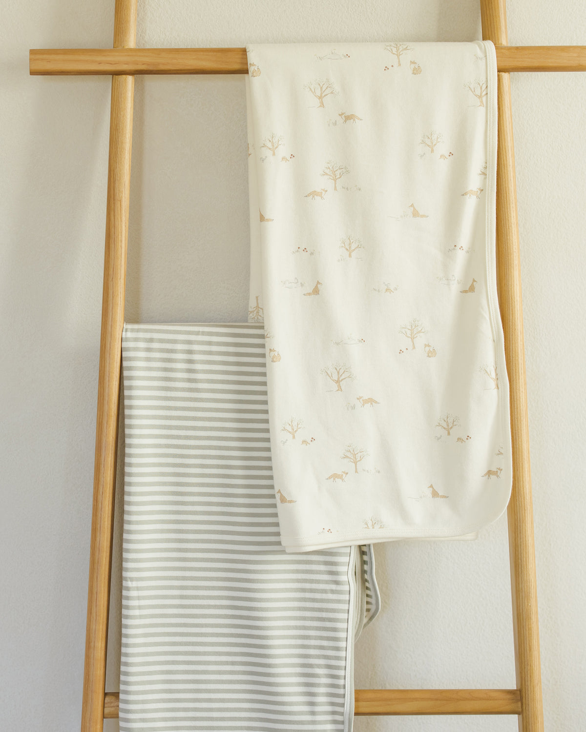 Fern Stripe Swaddle