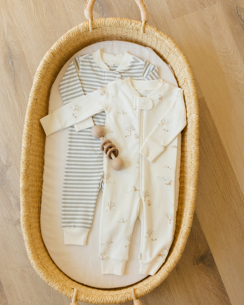 Fox Land Zippered Sleeper