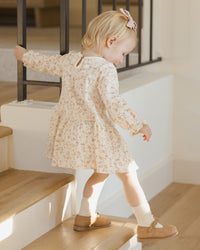 French Garden Tiered Jersey Dress