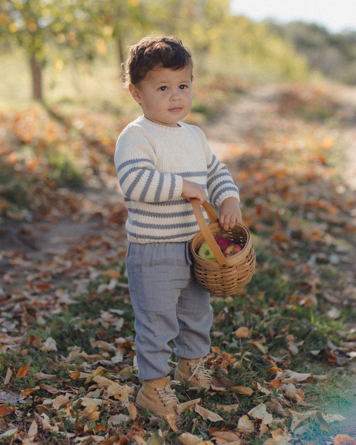 Slate Stripe Rex Sweater