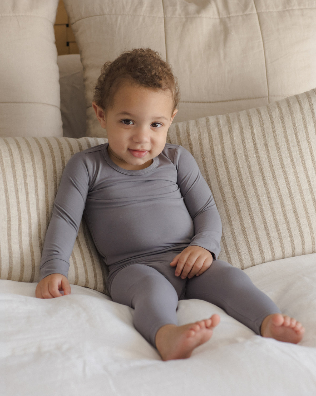 Slate Bamboo Pajama Set
