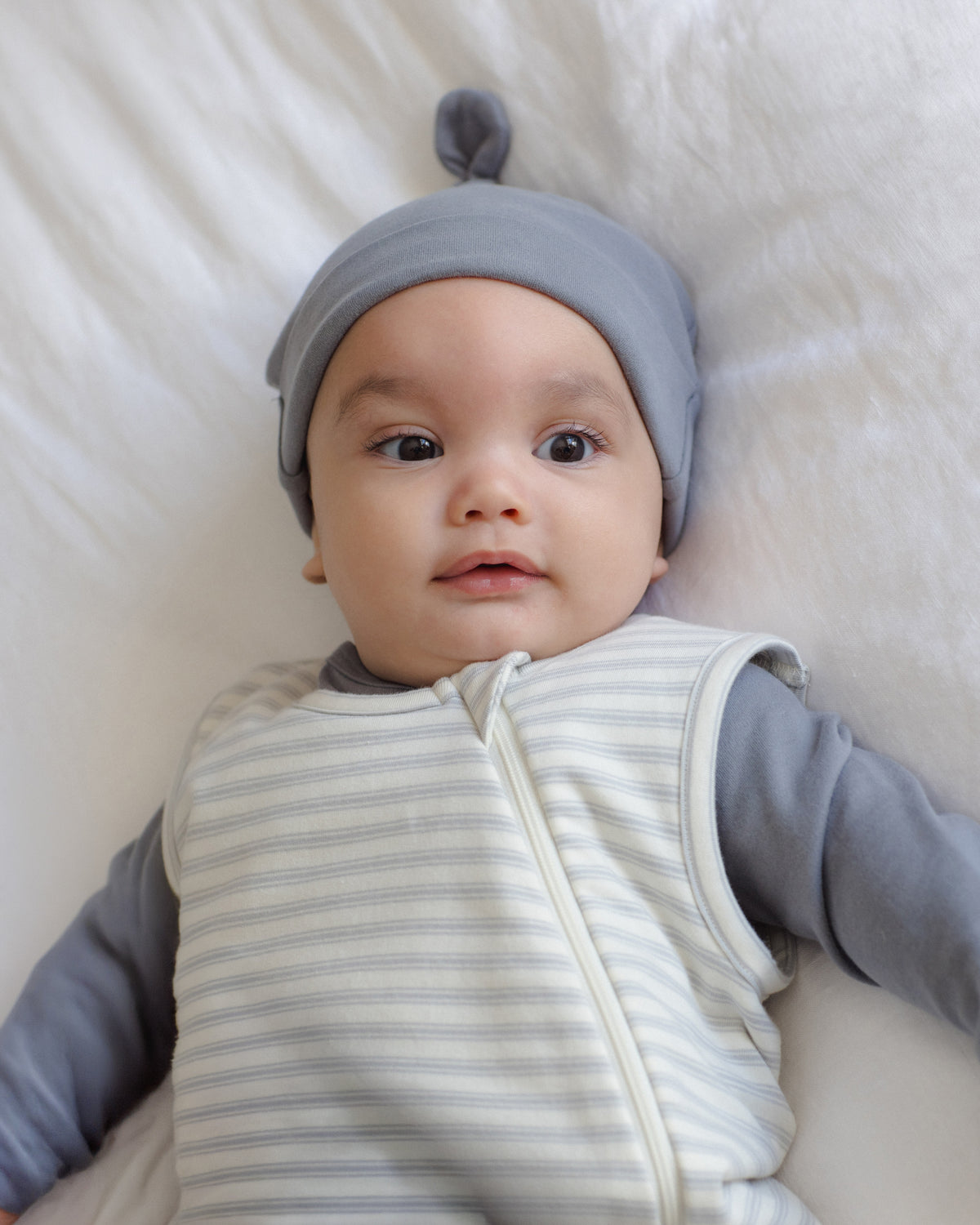 Cloud Stripe Jersey Sleep Bag