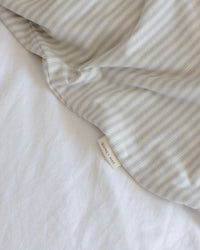 Cloud Stripe Jersey Sleep Bag