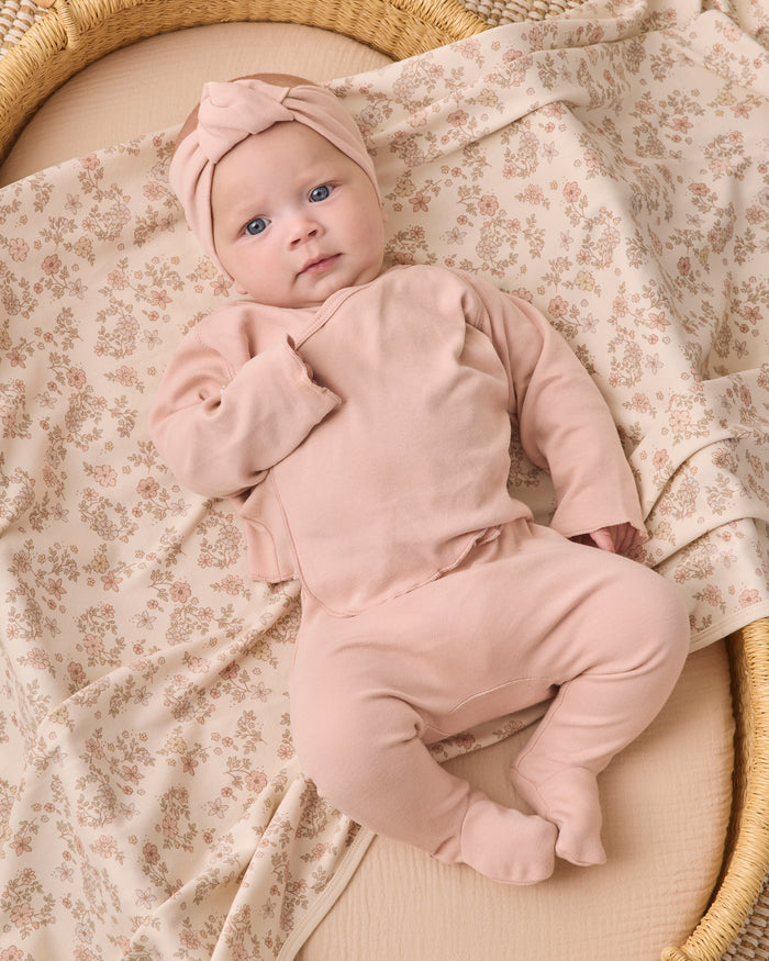Dusty Rose Knotted Headband