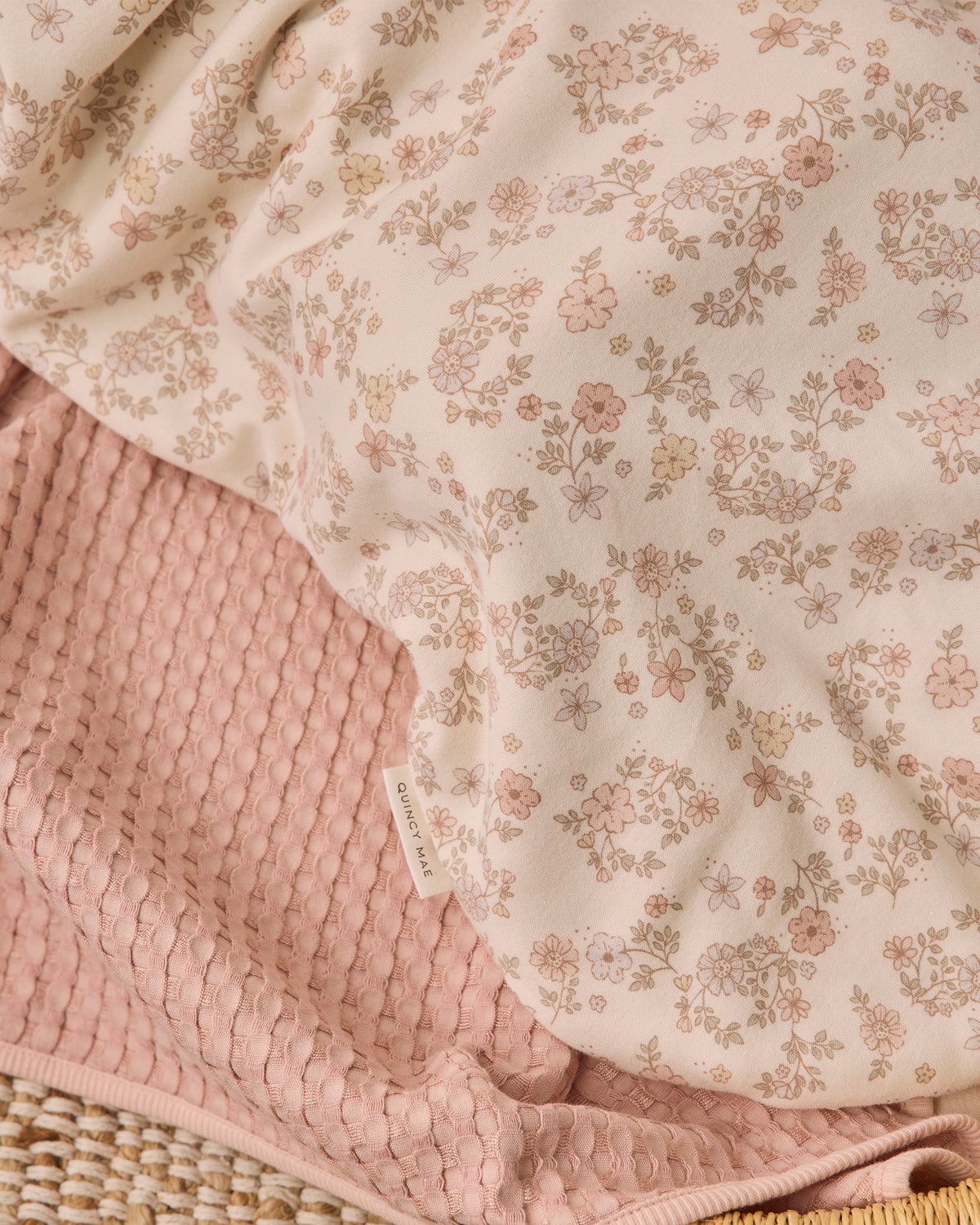 Floral Vine Jersey Sleep Bag
