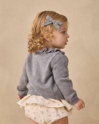 Mulberry + Slate + Natural Bow Set