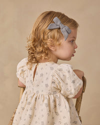 Mulberry + Slate + Natural Bow Set