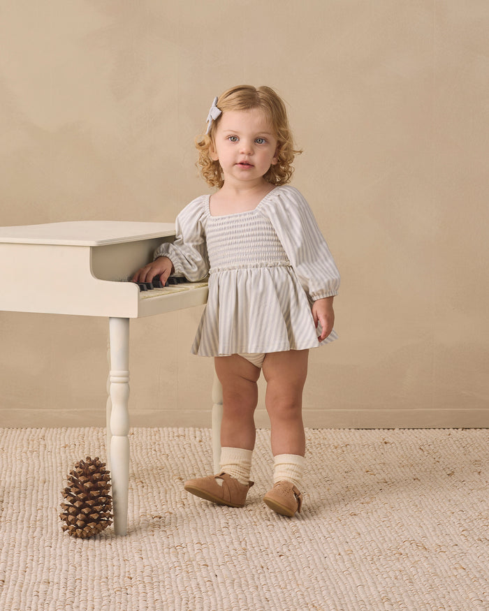 Cloud Stripe Lainey Romper