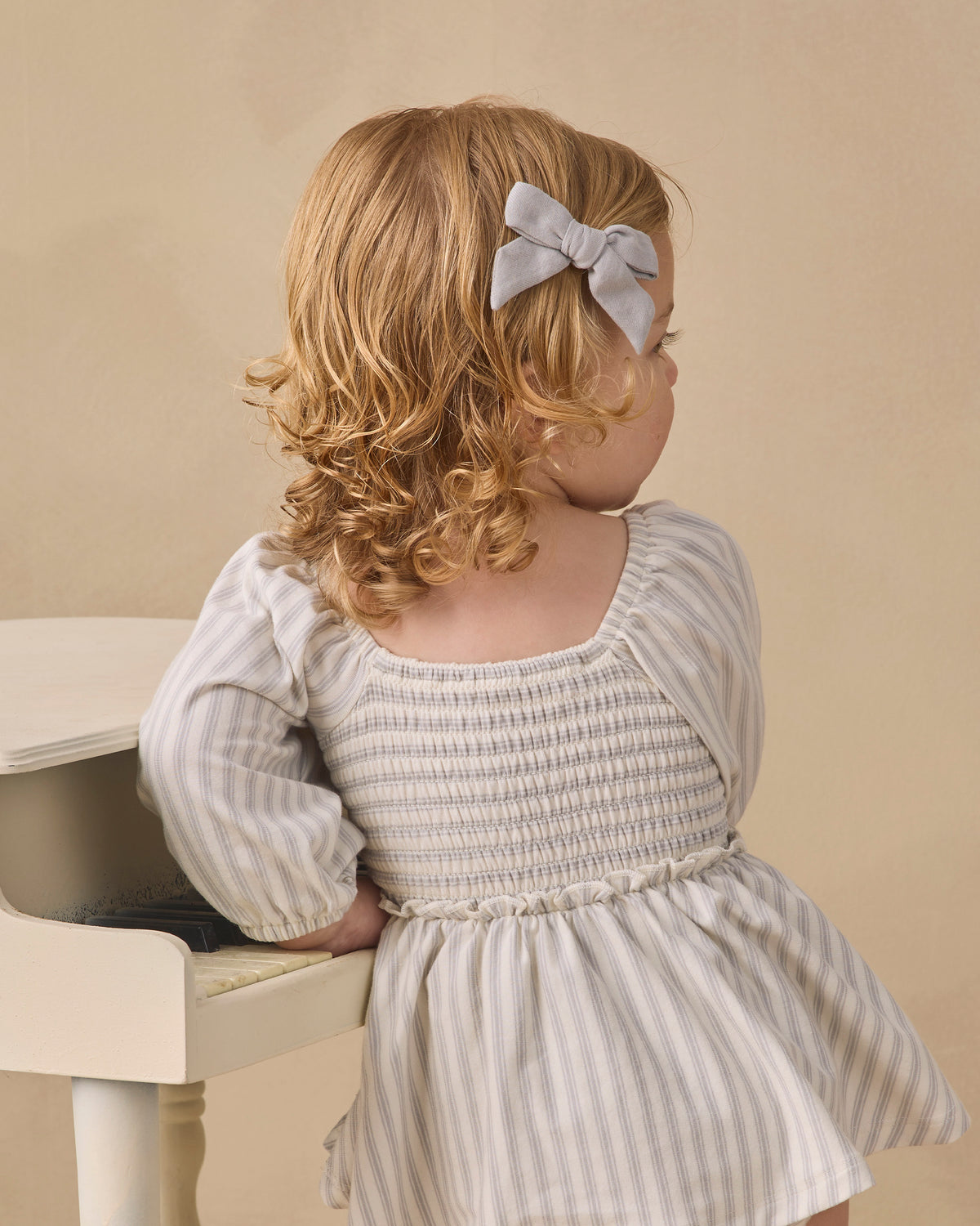 Cloud Stripe Lainey Romper