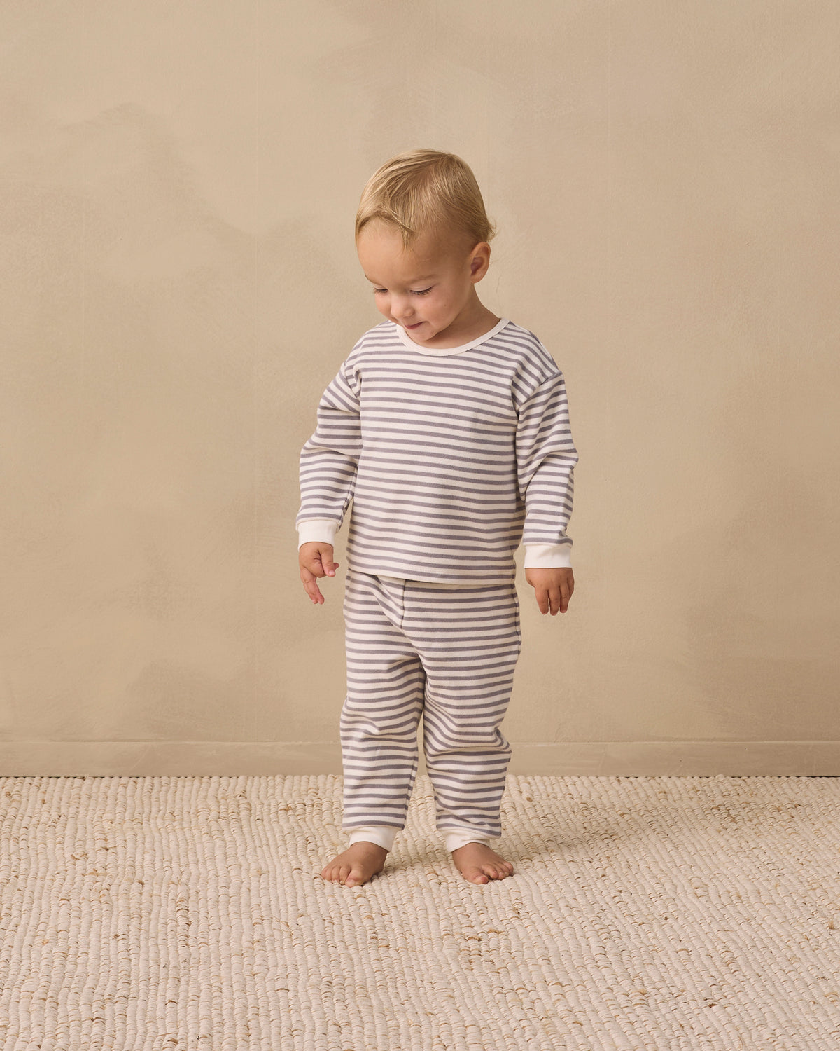 Slate Stripe Cozy Set