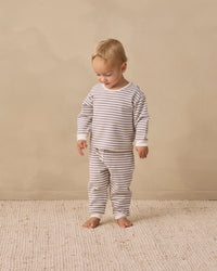 Slate Stripe Cozy Set