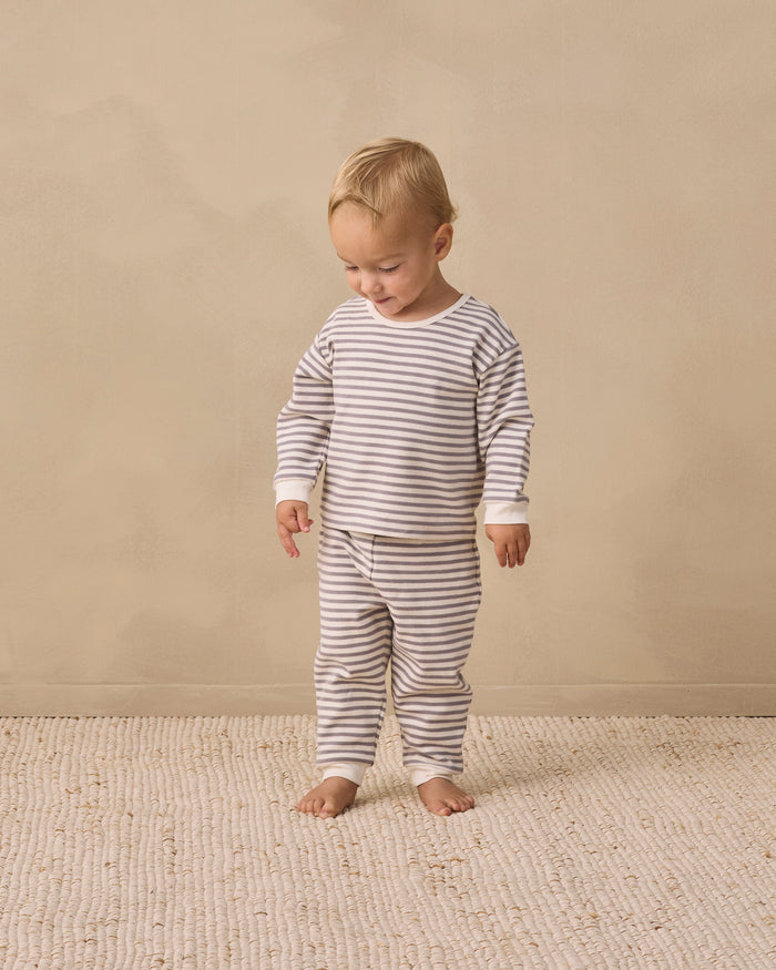 Slate Stripe Cozy Set