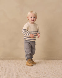 Slate Stripe Rex Sweater