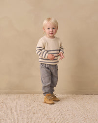 Slate Stripe Rex Sweater