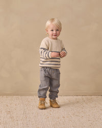 Slate Stripe Rex Sweater