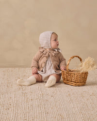 Blue Gingham Eden Romper