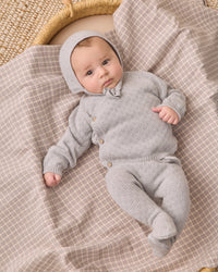 Cloud Knit Wrap Top + Pant Set