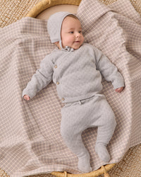 Cloud Knit Wrap Top + Pant Set