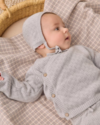 Cloud Knit Wrap Top + Pant Set
