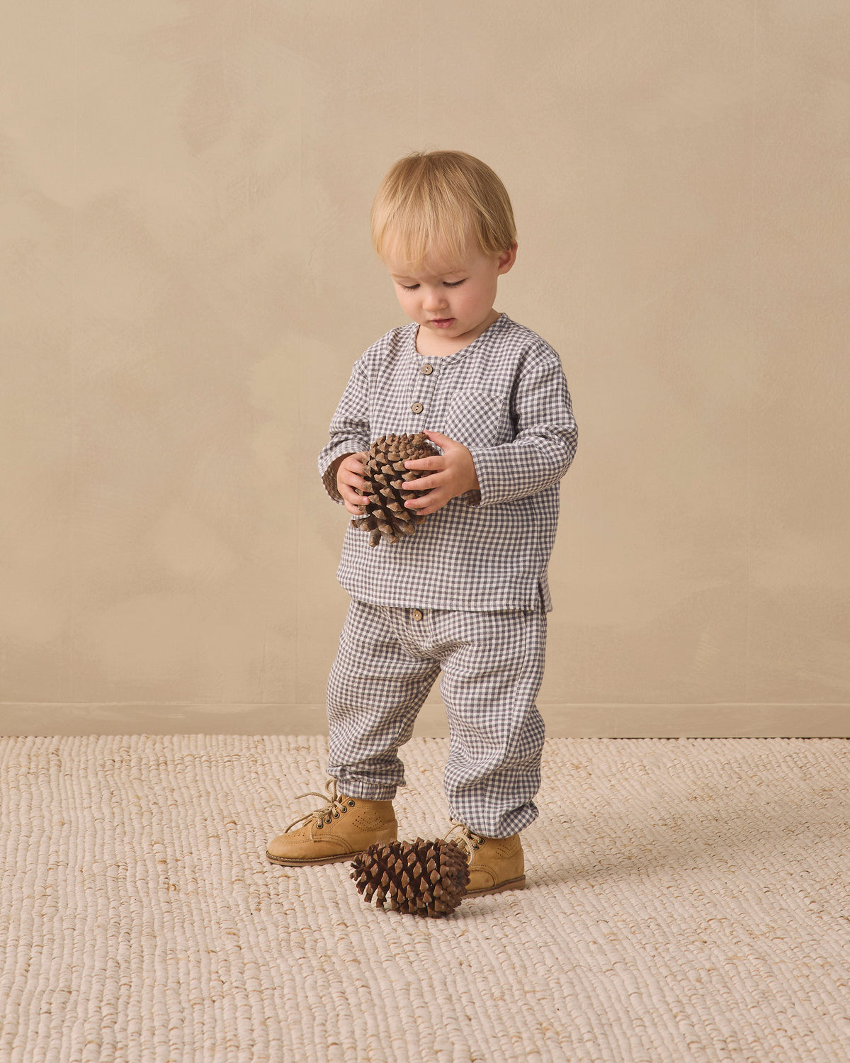 Midnight Gingham Giovani Pant