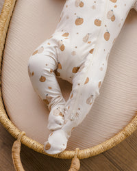 Harvest Friends Bamboo Zip Footie