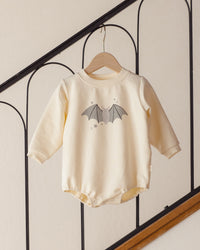 Baby Bat Crewneck Bubble Romper