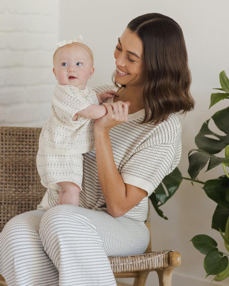 Ivory Summer Knit Set