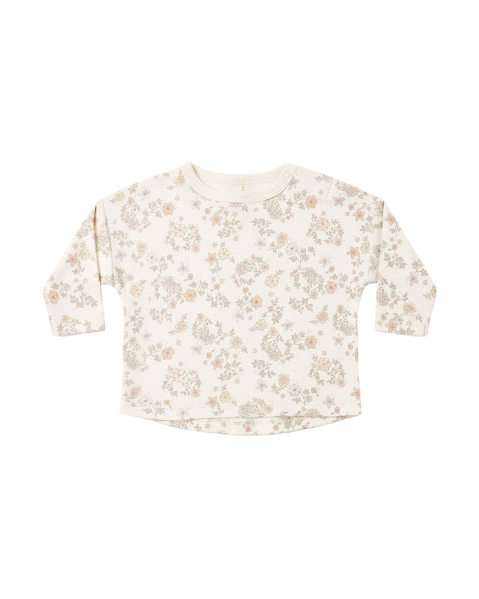 Floral Vine Long Sleeve Tee