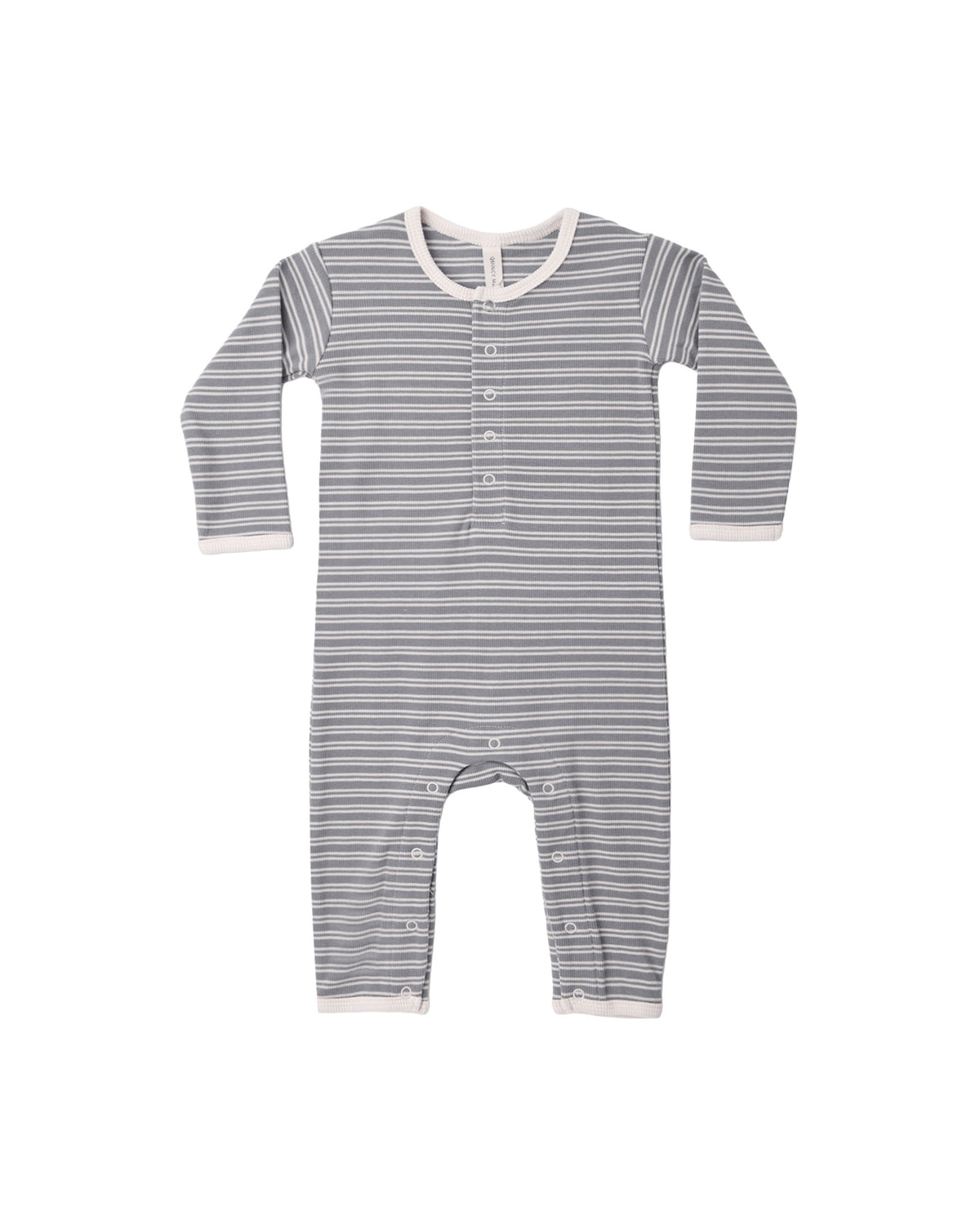 Slate Stripe Ribbed Jumpsuit