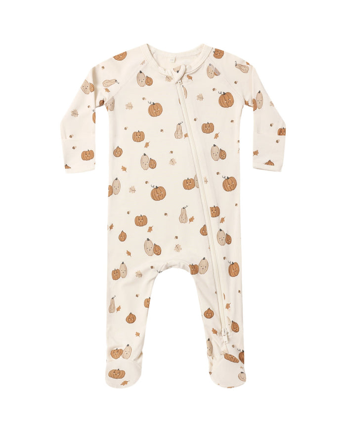 Harvest Friends Bamboo Zip Footie