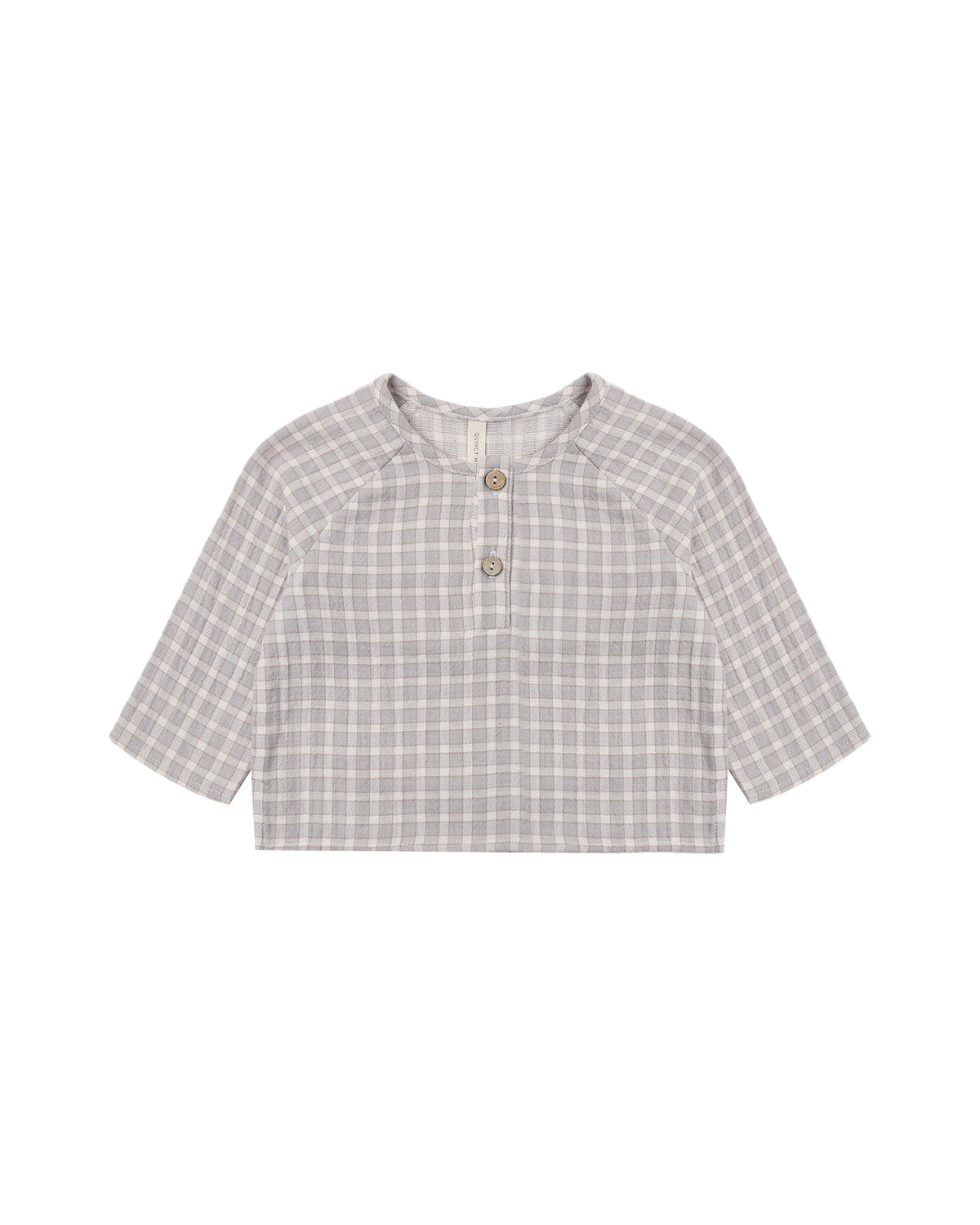 Blue Gingham Zion Shirt