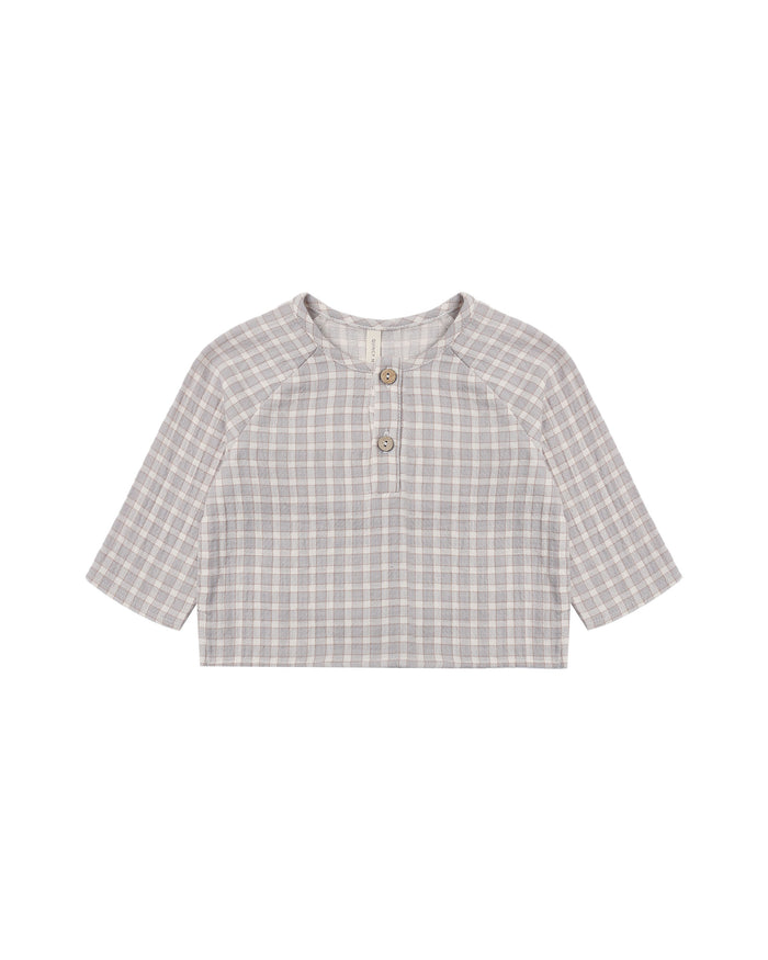Blue Gingham Zion Shirt