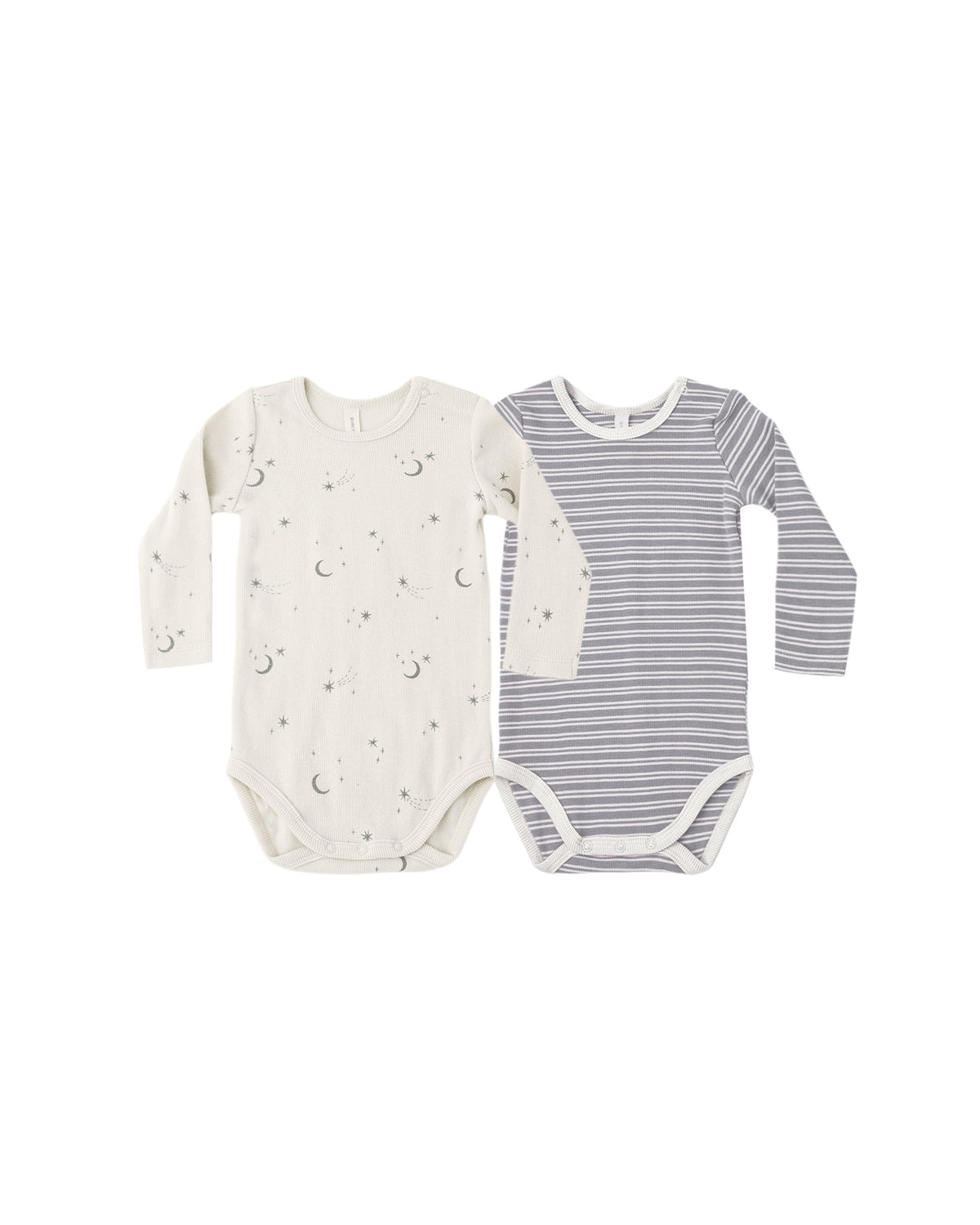 Slate Stripe + Celestial Bodysuit 2Pk