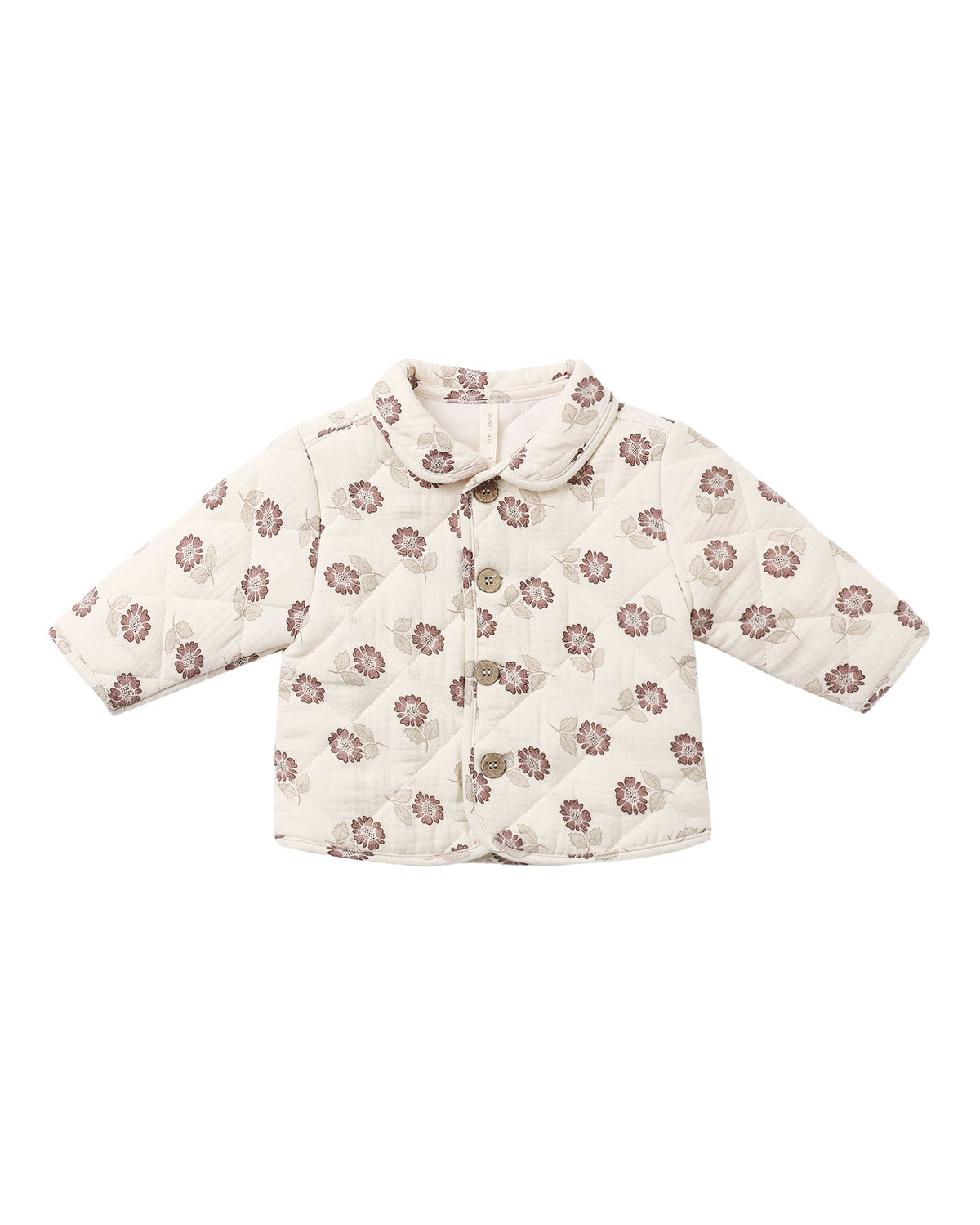 Fall Floral Quilted Jacket