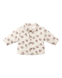 Fall Floral Quilted Jacket