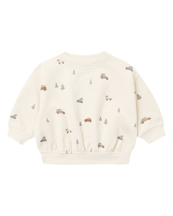 Holiday Drive Relaxed Fleece Sweatshirt
