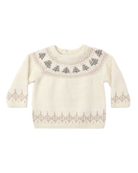 Tree Fair Isle Rex Sweater