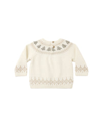 Tree Fair Isle Rex Sweater