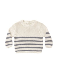 Slate Stripe Rex Sweater